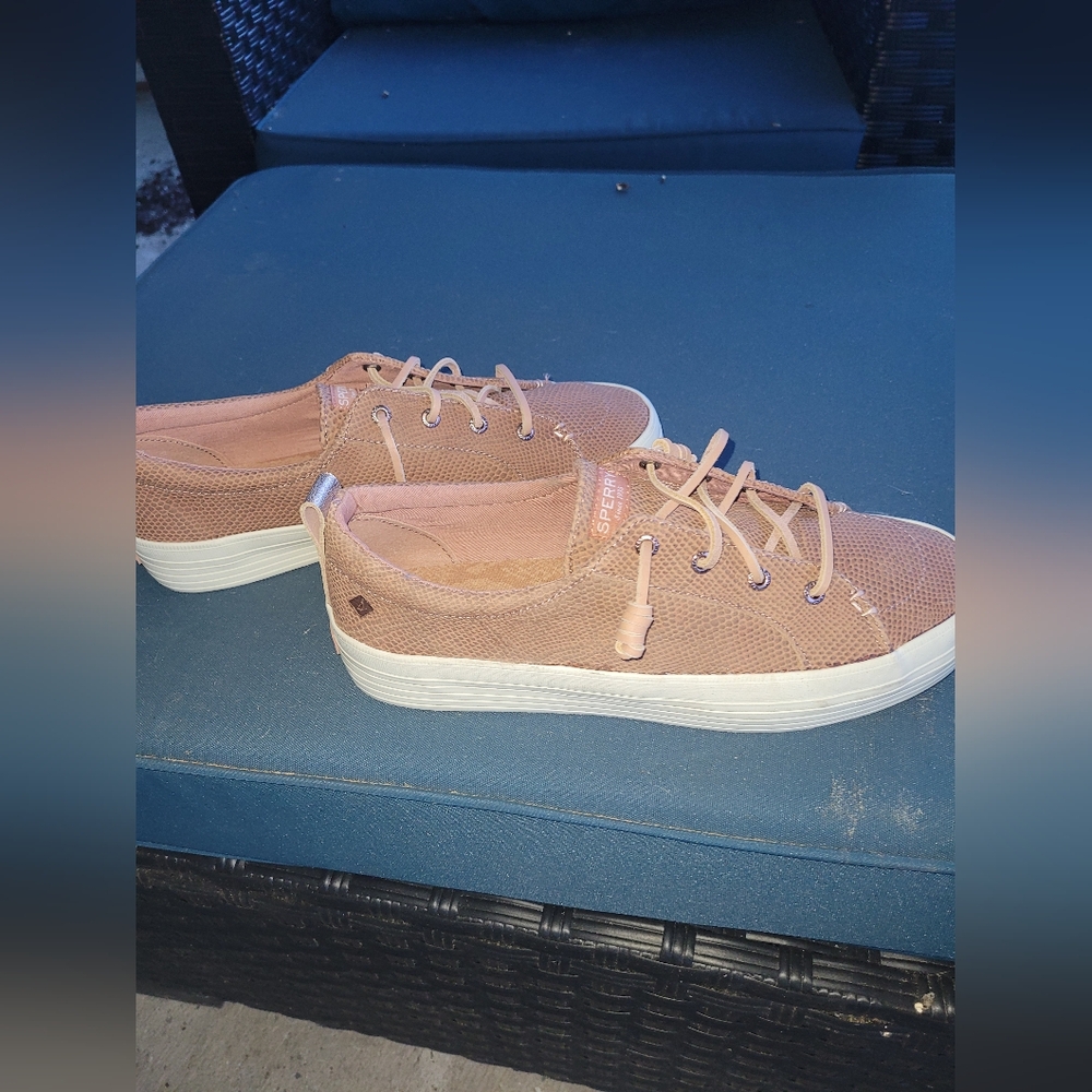 Sperry Womens Boat Shoes Size 9.5